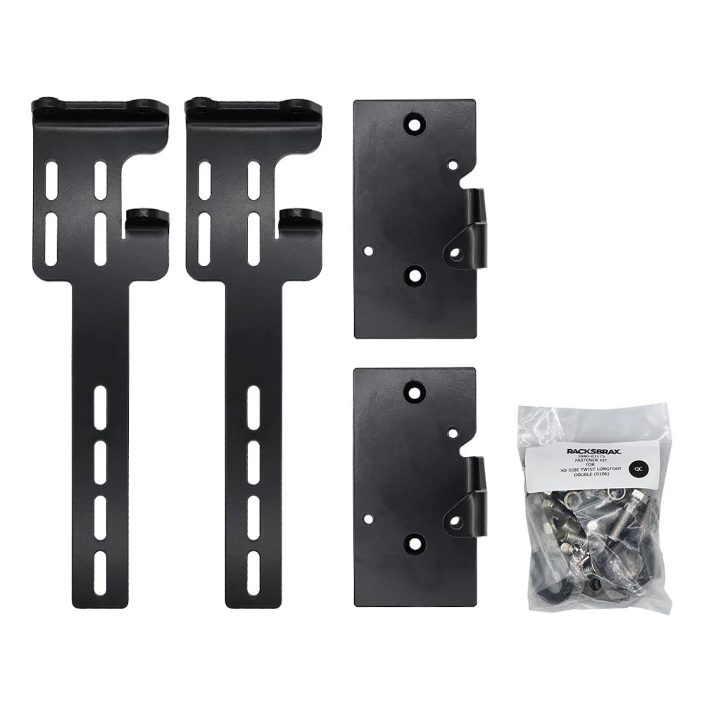 RacksBrax XD Side Twist Bracket Long (Double) - 9106